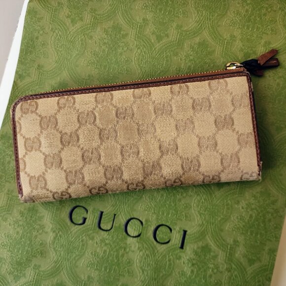 Gucci Long Zip Wallet - Picture 1 of 15